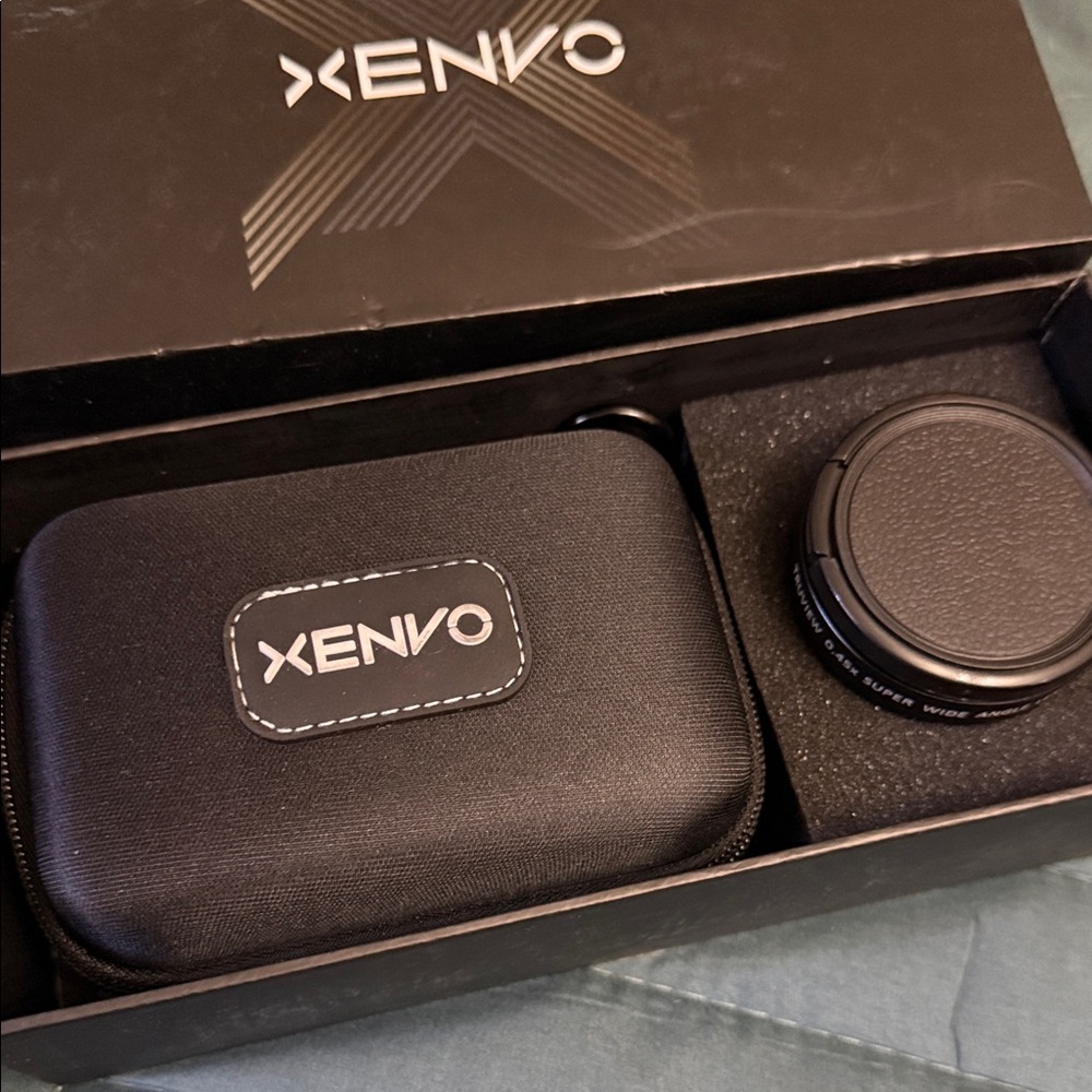 Black Camera Lens Kit
